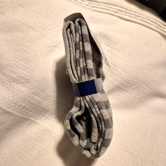 Tooby Doo girls footless sweater tights leggings 2 tone gray NEW - Picture 4 of 6